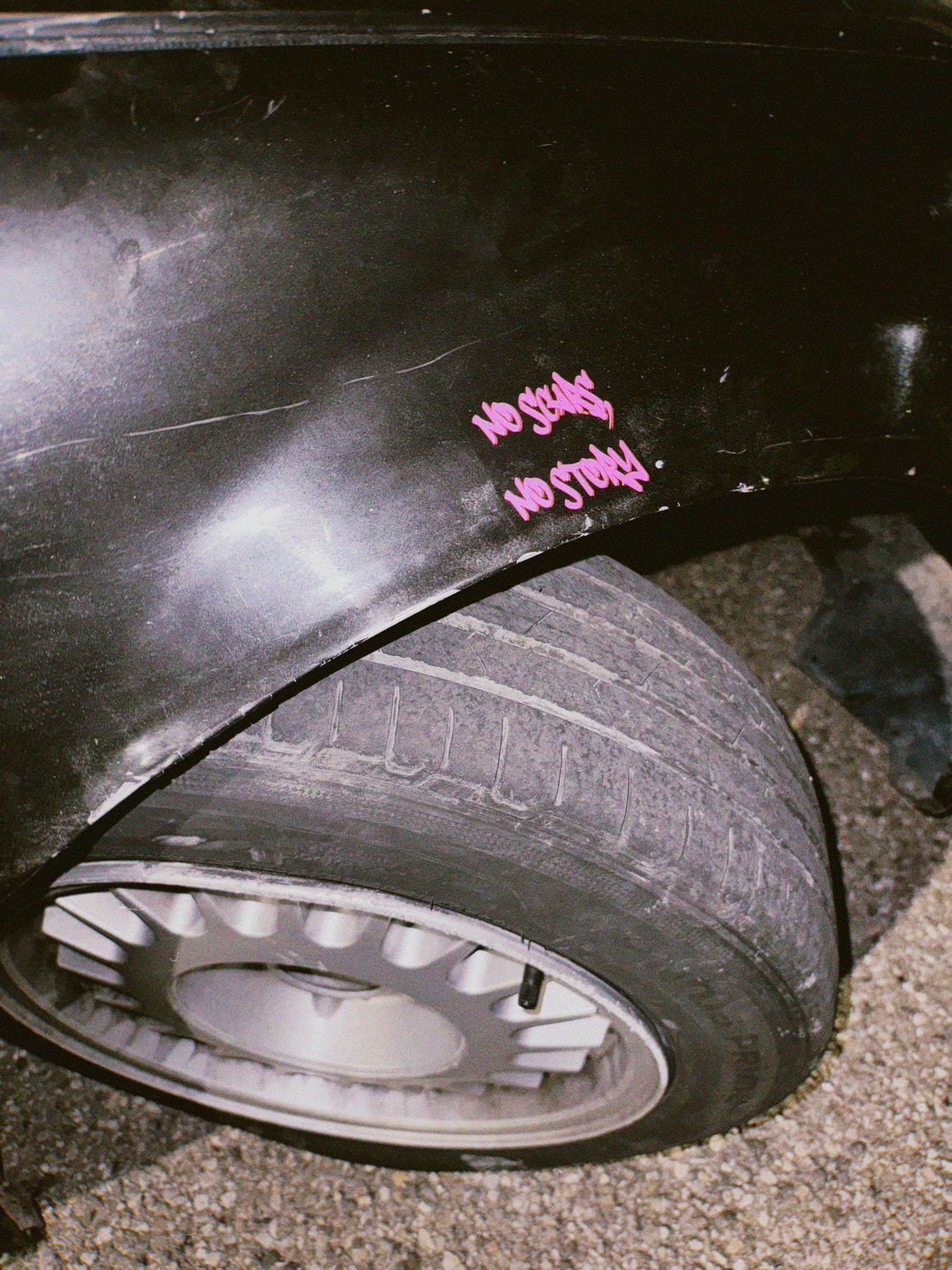 Stickers NO SCARS, NO STORY